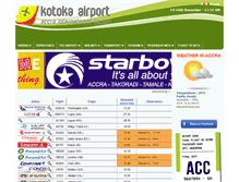 Tablet Screenshot of accra-airport.com